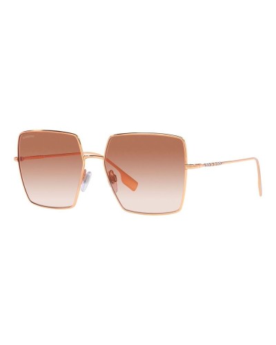 Burberry Daphne BE3133 Gafas de Sol para Mujer - Montura Dorada Lentes Marrones
