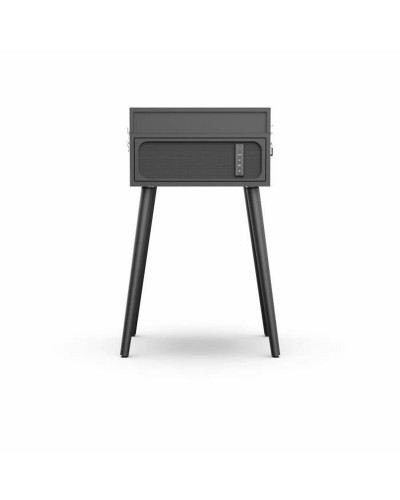 Ryght Alto: Tocadiscos Negro Vinilo Hi-Fi con Altavoces Integrados
