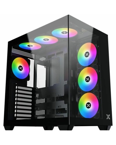 XIGMATEK Aqua V AIR Black - PC Desktop ATX Case - Ventilated Mid Tower
