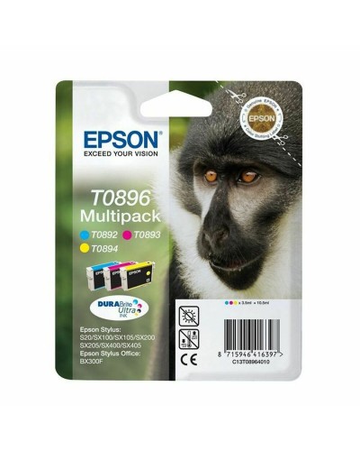 Epson T0895: Original Tintenpatrone Gelb Cyan Magenta - Brilliante Ausdrucke
