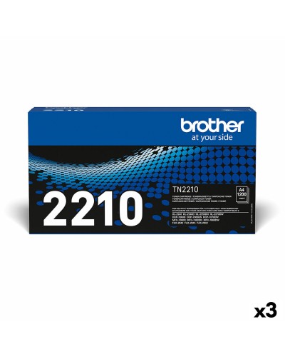 Toner Brother HL-2240D/2250DN/2270DW/FAX 2840 Zwart (3 Stuks)