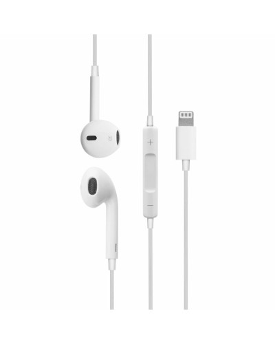 Auricolari DCU 34151015 Bianchi - Stereo con Microfono Integrato 
