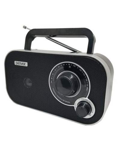 Denver TR-51 Radio Transistor AM/FM Portátil - Negro
