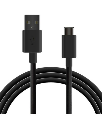 KSIX Cable USB-C a USB 1m Negro - Carga & Transferencia de Datos
