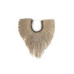 Décoration Murale Bohème en Jute Naturelle DKD Home Decor pour Intérieur Ethnique
