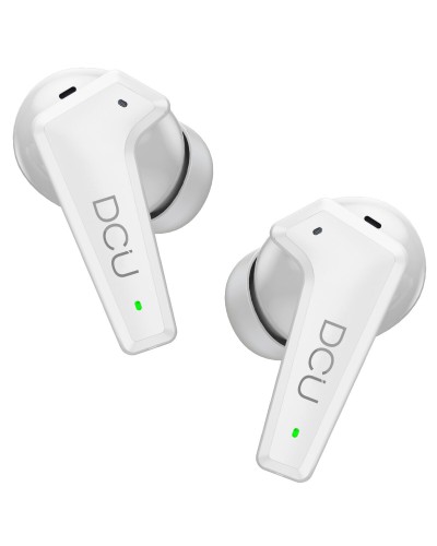 Auricolari Bluetooth DCU EARBUDS BT Wireless Bianco
