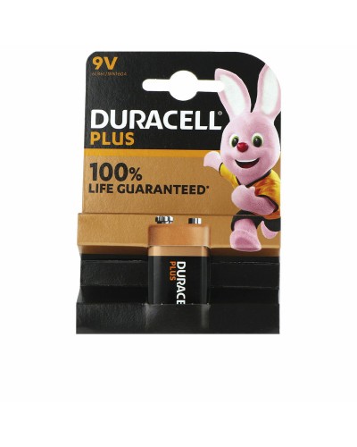Pila Alcalina DURACELL Plus Power 9 V 6LR61 MN1604