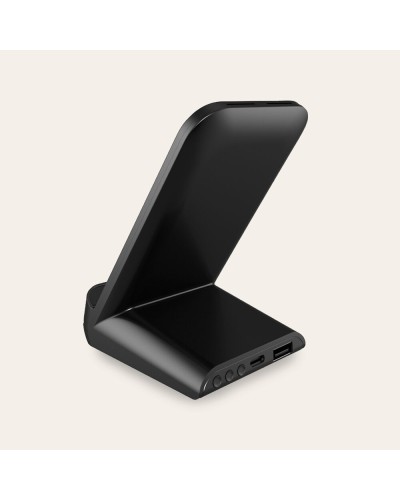 KSIX Caricabatterie Wireless Rapido 15W - Ricarica Induzione Universale
