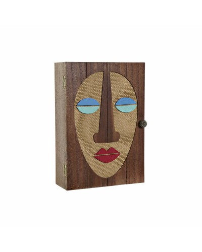 Scatola Decorativa Moderna DKD Home Decor in Legno MDF | 18x7x26 cm