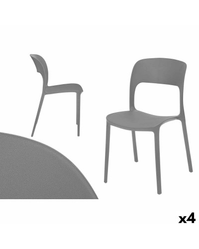 Staplingsbar stol GiftDecor PP-637-G 4 antal