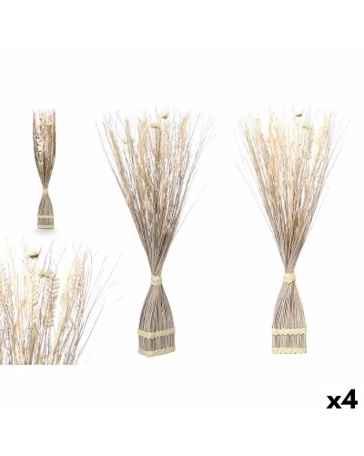 GiftDecor Decorative Flower, White (4 Units), 14 x 100 x 10 cm (8 x 100 x 18 cm)
