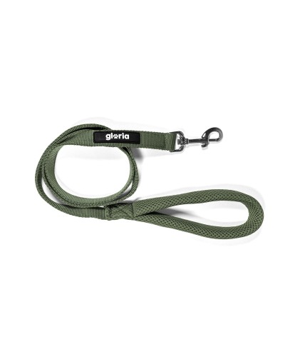 Correa para Perros Gloria de 120 cm, Verde, Talla S: Accesorio para Paseos Seguros y Cómodos.
