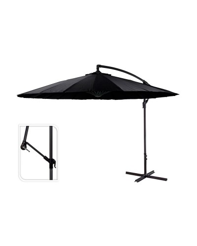 Plato para Maceta Ambiance Negro, Metal Aluminio, Elegante y Duradero
