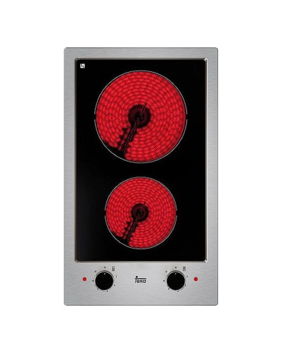 Teka EFX 30.1: Placa de Cocina Vitrocerámica 30cm - 2 Zonas de Cocción 3000W
