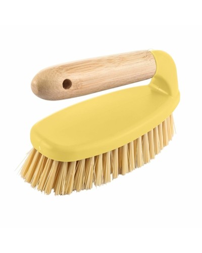 Rengöringsborste DKD Home Decor Naturell Bambu PE