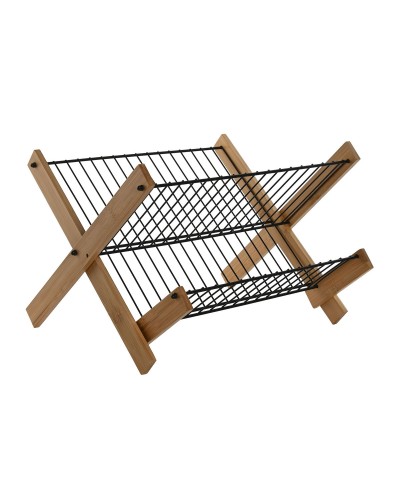 Afdruiprek voor Keukengootsteen Home ESPRIT Zwart 39,5 x 38 x 27 cm