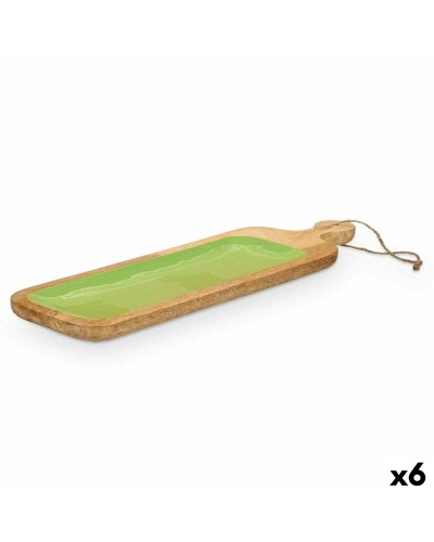 Välipalatarjotin GiftDecor MALI-798 G Vihreä 50,7 x 3 x 14 cm (6 osaa)