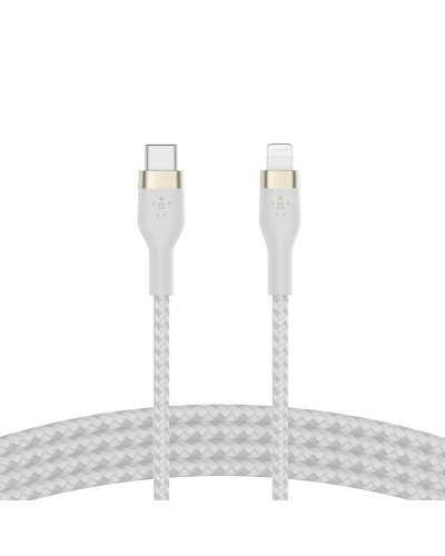 Kabel USB-C naar Lightning Belkin CAA011BT2MWH 2 m Wit