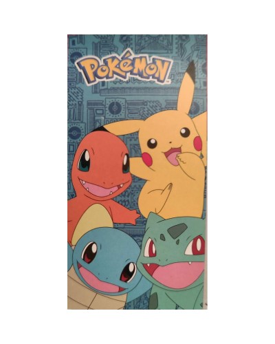 Toalla de Playa Pokémon Pikachu 70x140cm - Algodón Suave Verano
