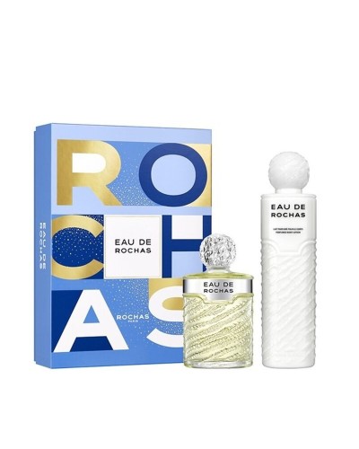 Set de Perfume Mujer Rochas EAU DE ROCHAS 2 Piezas