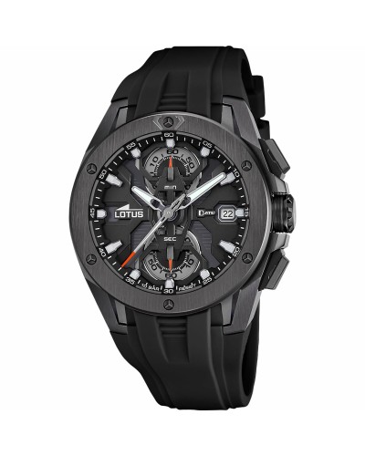 Lotus Men's Watch 18943/6 Steel Blue Date Display - Elegant and Sporty
