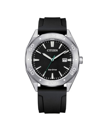 Citizen Eco-Drive BM7631-01E: Men's Solar Watch, Black Steel, Water Resistant
