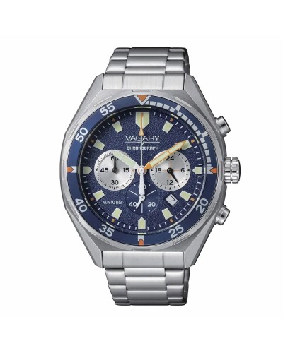 Vagary Men's Watch IV2-010-71 Chronograph Steel Blue
