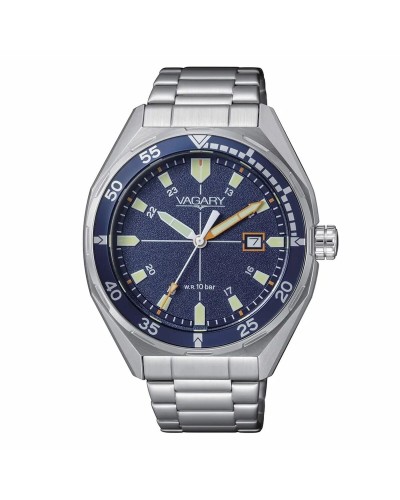 Vagary Reloj de Hombre IB9-417-71 Cronógrafo Acero Azul
