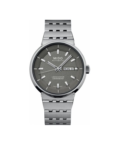 Mido Belluna Gent M8340: Orologio Automatico Uomo, Acciaio, Argento
