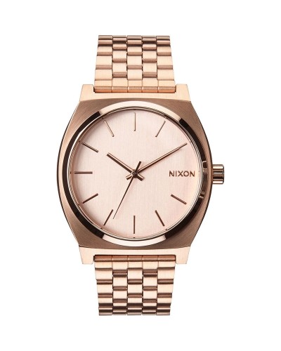 Montre Nixon Time Teller Femme A045-897 Acier Inoxydable Or Rose

