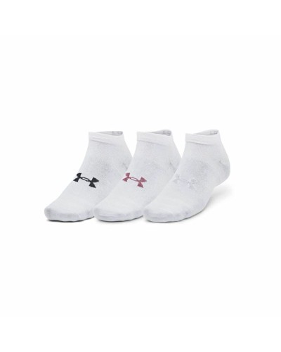 Under Armour Essential Chaussettes de Sport Blanches - 3 Paires
