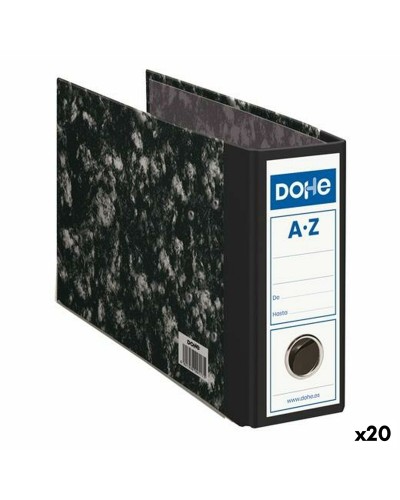 DOHE Hebelordner Schwarz - 28,7x21x7,5cm - Büroarchivierung (20er Pack)
