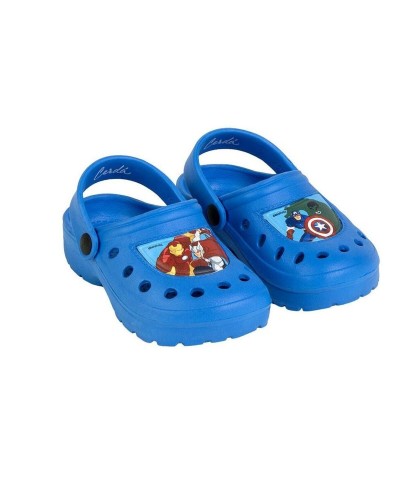 Strandclogs The Avengers Blau