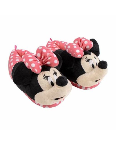 Zapatillas de Minnie Mouse Rosas - Cálidas y Cómodas - Talla [Insertar Tallas] - Niña
