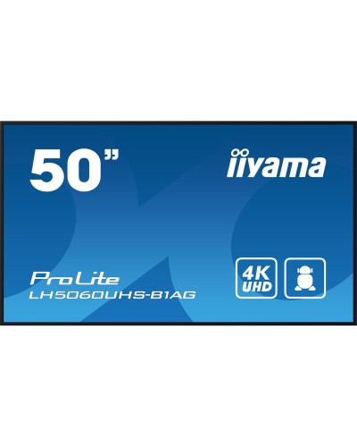 Videovägg Monitor Iiyama LH5060UHS-B1AG 4K Ultra HD 50"