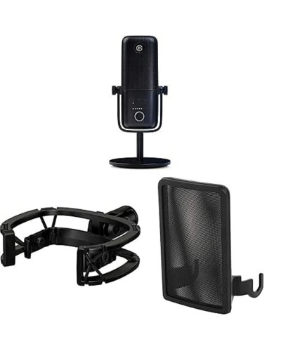 Elgato Wave 3 Microfono USB Premium - Audio Cristallino per Streaming & Podcast
