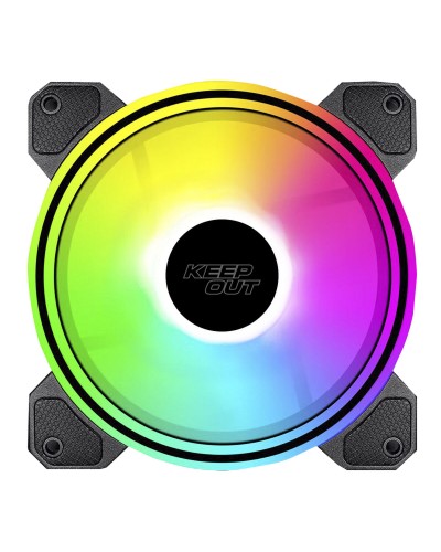 KEEP OUT XFC-120DR Ventilador CPU Gaming RGB, Refrigeración Silenciosa
