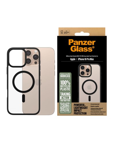PanzerGlass Screen Protector iPhone 16 Pro Max - Shock Resistant
