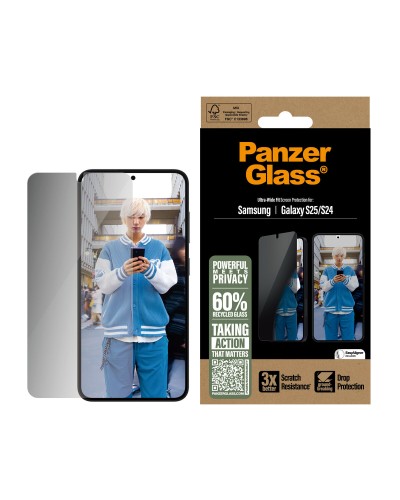 Schermbeschermer voor mobiel PanzerGlass Samsung S25-S24