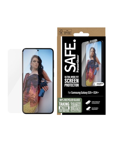PanzerGlass Pellicola Samsung S25+/S24+ Protezione Schermo Antiurto

