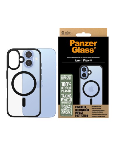PanzerGlass Displayschutzfolie iPhone 16 - Ultra-Hartglas
