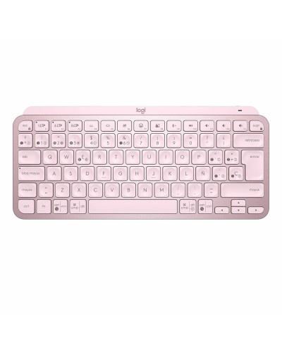 Logitech K380 Tastiera Bluetooth Rosa - Layout Spagnolo QWERTY - Multidispositivo
