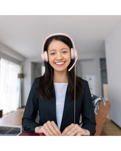 Logitech H390 USB Headset with Microphone Adjustable Headband - Ideal for Smart Working
