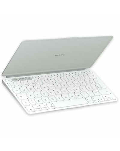 Logitech Bluetooth-Tastatur QWERTZ Spanisch Grau/Weiß - Kompakt
