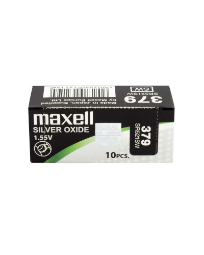 Maxell SR521SW (379) - Button Cell Battery 1.55V Silver Oxide - Watches

