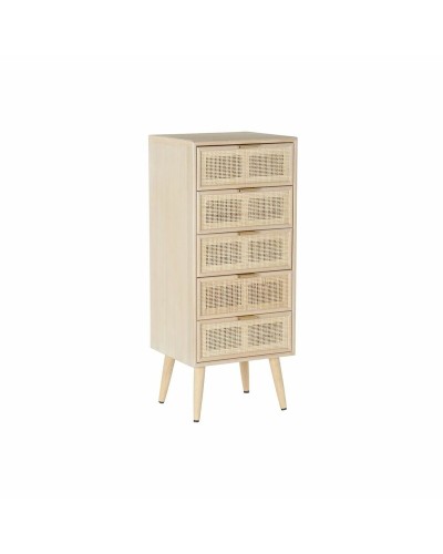 Commode DKD Home Decor en Bois de Paulownia et MDF (42 x 36,5 x 100,5 cm) pour Décoration Intérieure
