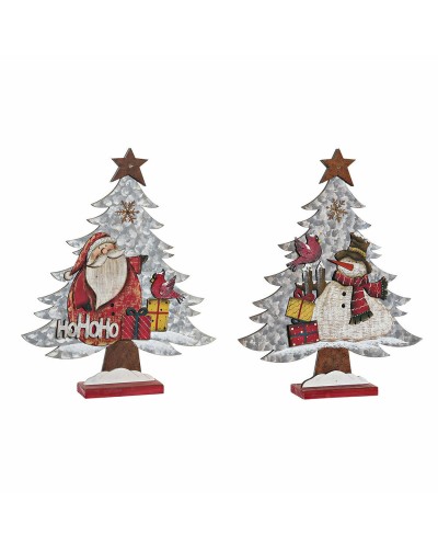 Joulukuusenpallo DKD Home Decor Puu (2 pcs) (33 x 6 x 39.5 cm)