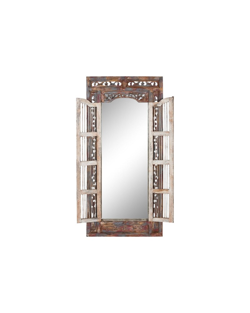 Miroir Home ESPRIT Bleu Bois 90 x 4 x 180 cm