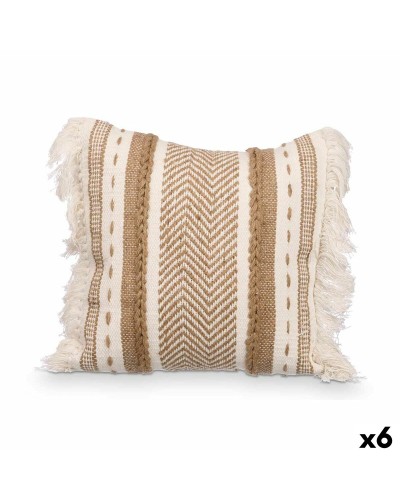 Cojines GiftDecor Marrón Natural (6) 45x16x45 cm - Decoración Decoración Hogar
