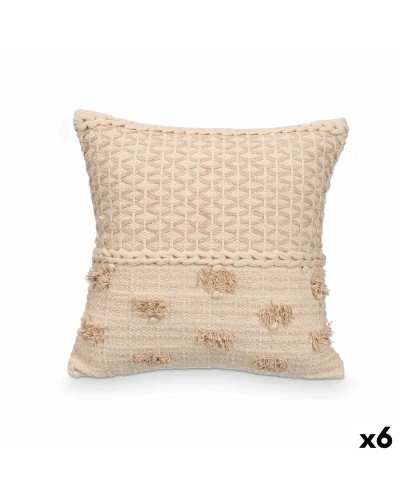 Kussen GiftDecor 4734 Beige Natuurlijk 45 x 15 x 45 cm (6 Stuks)